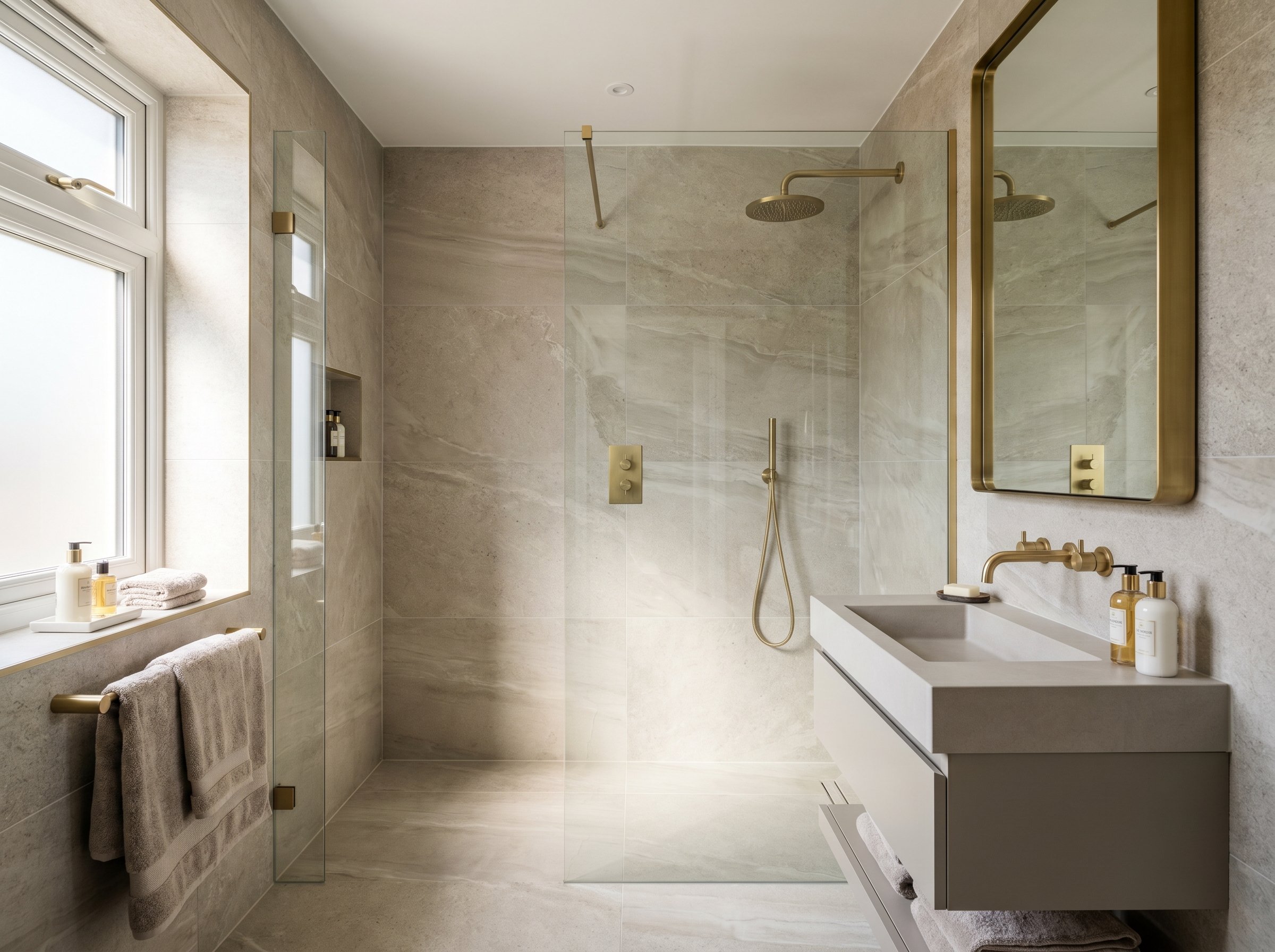Ensuite shower room